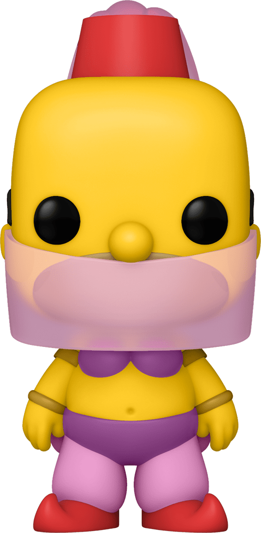 1144 The Simpsons: Belly Dancer Homer (2021 Summer FunKon Shared Exclusive)