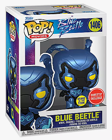 1406 Blue Beetle: Blue Beetle GITD Exclusive