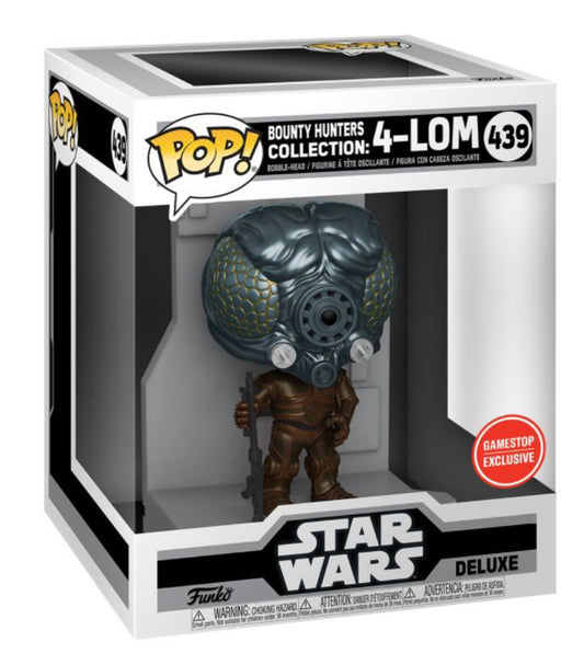 439 Star War Bounty Hunters Collection: 4-Lom (Exclusive)