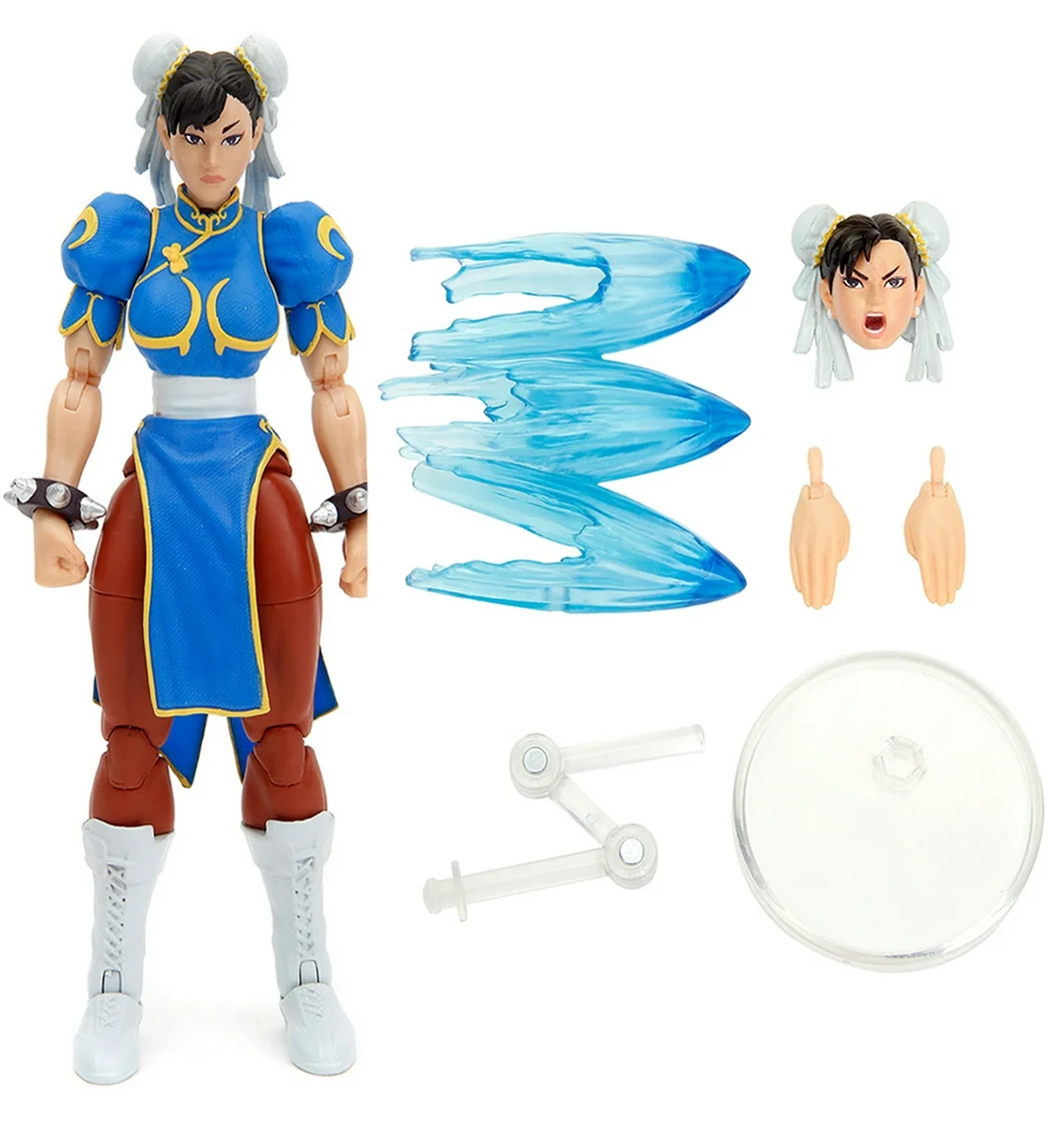 Jada Toys 6" Action Figure: Street Fighter "Chun-Li" w/ Accessories