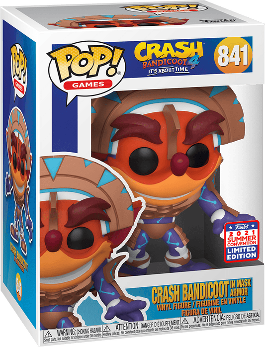841 Crash Bandicoot 4 It's About Time : Crash Bandicoot In Mask Armor
