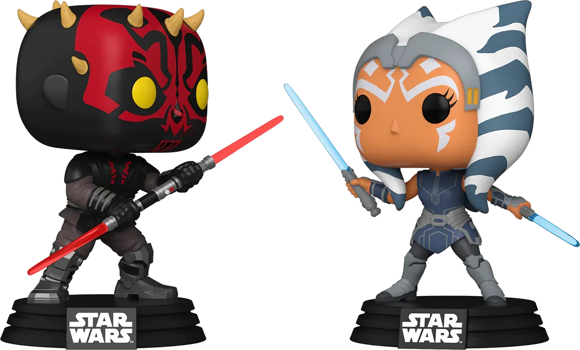 2 Pack Star Wars: Darth Maul VS. Ahsoka (Exclusive)