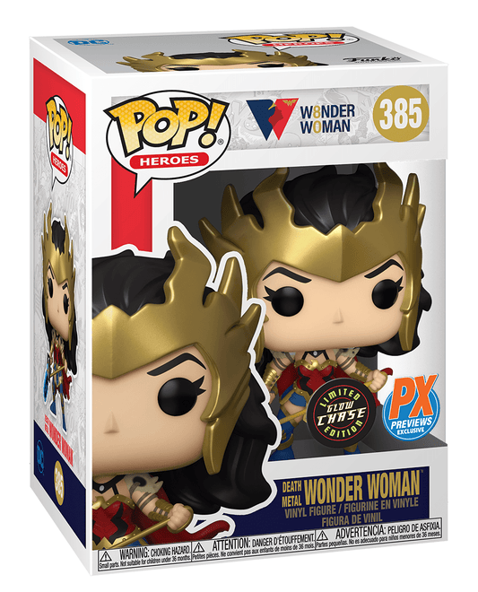385 DC Wonder Woman : Death Metal Wonder Woman (GITD) (Chase) (Exclusive)