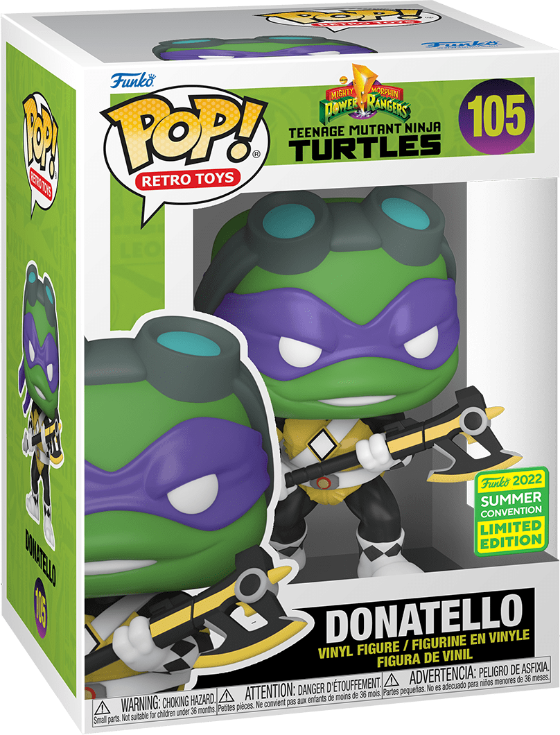 105 Power Rangers X Teenage Mutant Ninja Turtles : Donatello (Exclusive)