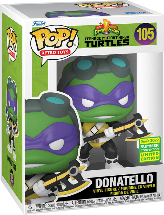 105 Power Rangers X Teenage Mutant Ninja Turtles : Donatello (Exclusive)