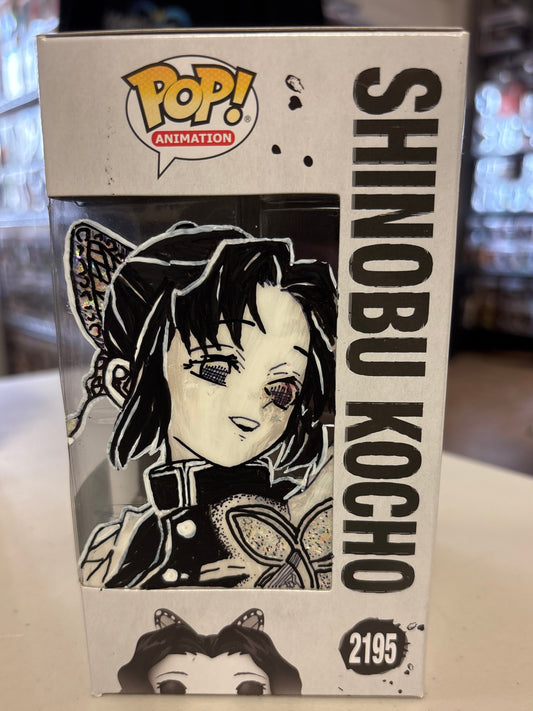 *Custom Art* 2195 Demon Slayer: Shinobu Kocho Sumi-Ink - Entertainment Earth Exclusive