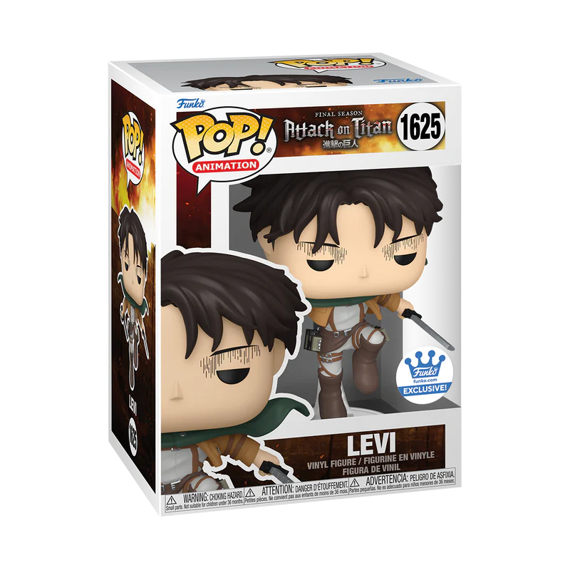 1625 Attack On Titan: Levi Ackermann With Swords Shop Exclusive
