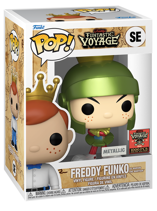 *NON MINT* Freddy Funko as Marvin the Martian (Funtastic Voyage Online Edition) LE1000