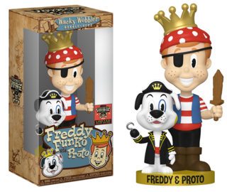 Wacky Wobbler Freddy Funko with Proto (Fantastic Voyage Exclusive)