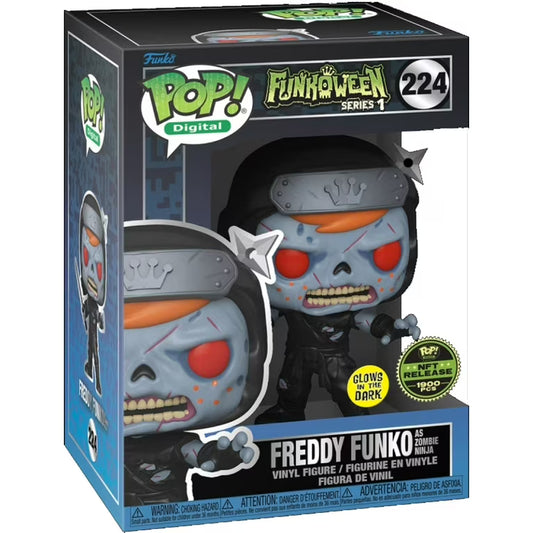 224 Funkoween Series 1: Freddy Funko as Zombie Ninja LE1900