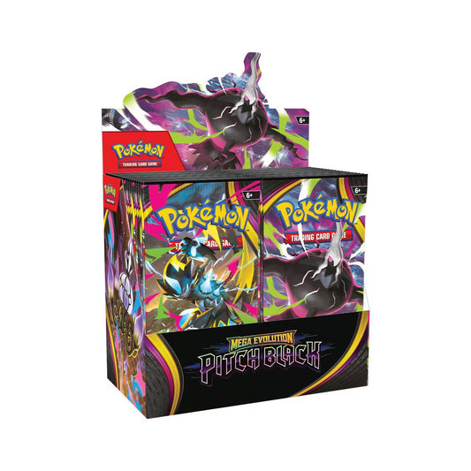 Pokémon Trading Card Game: Mega Evolution Pitch Black Booster Display