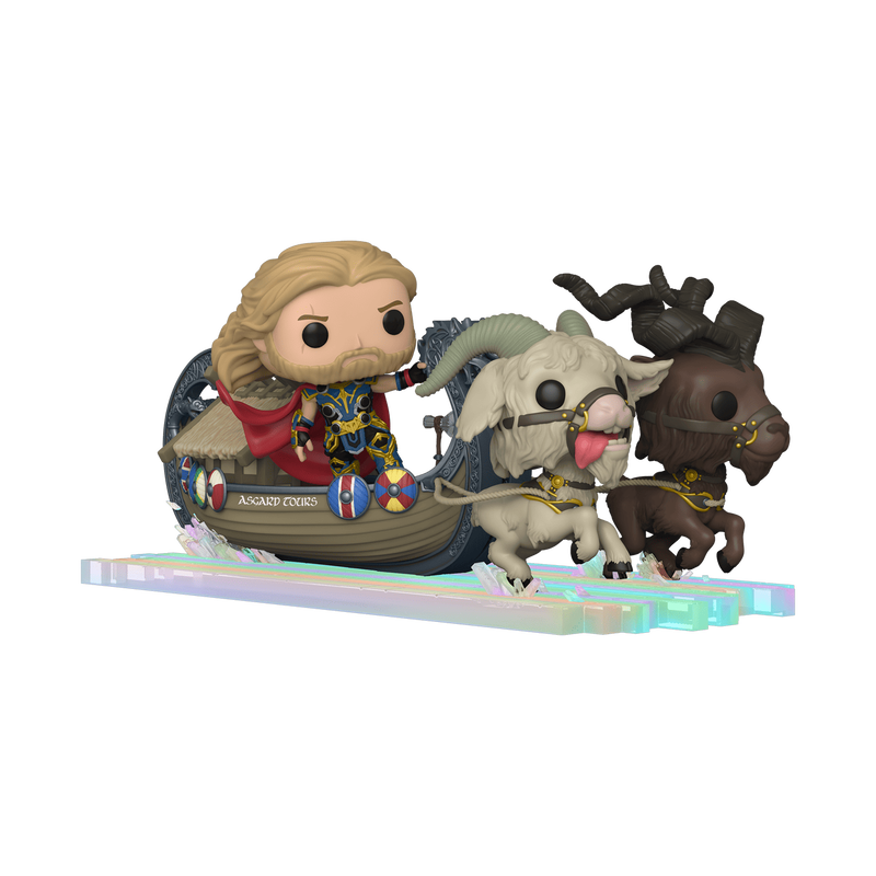 290 Marvel Thor Love and Thunder: Goat Boat with Thor, Toothgnasher & Toothgrinder