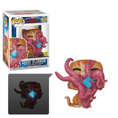 445 Captain Marvel : Goose (Flerken) (Glow)