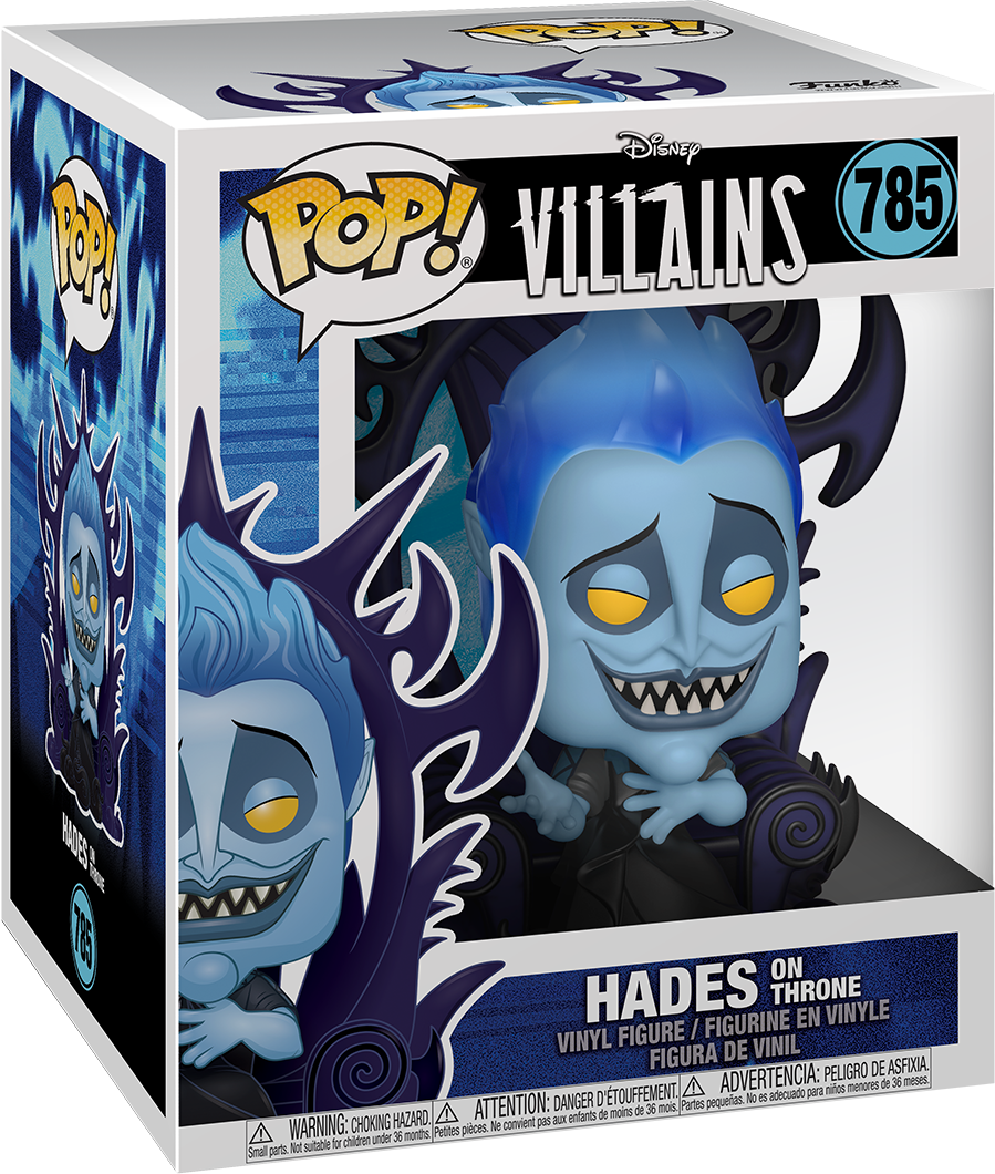 785 Disney Villains : Hades on Throne