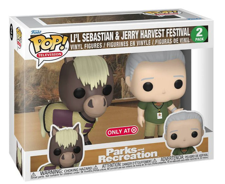 2 Pack Parks & Recreation : Li’l Sebastian & Jerry Harvest Festival (Exclusive)