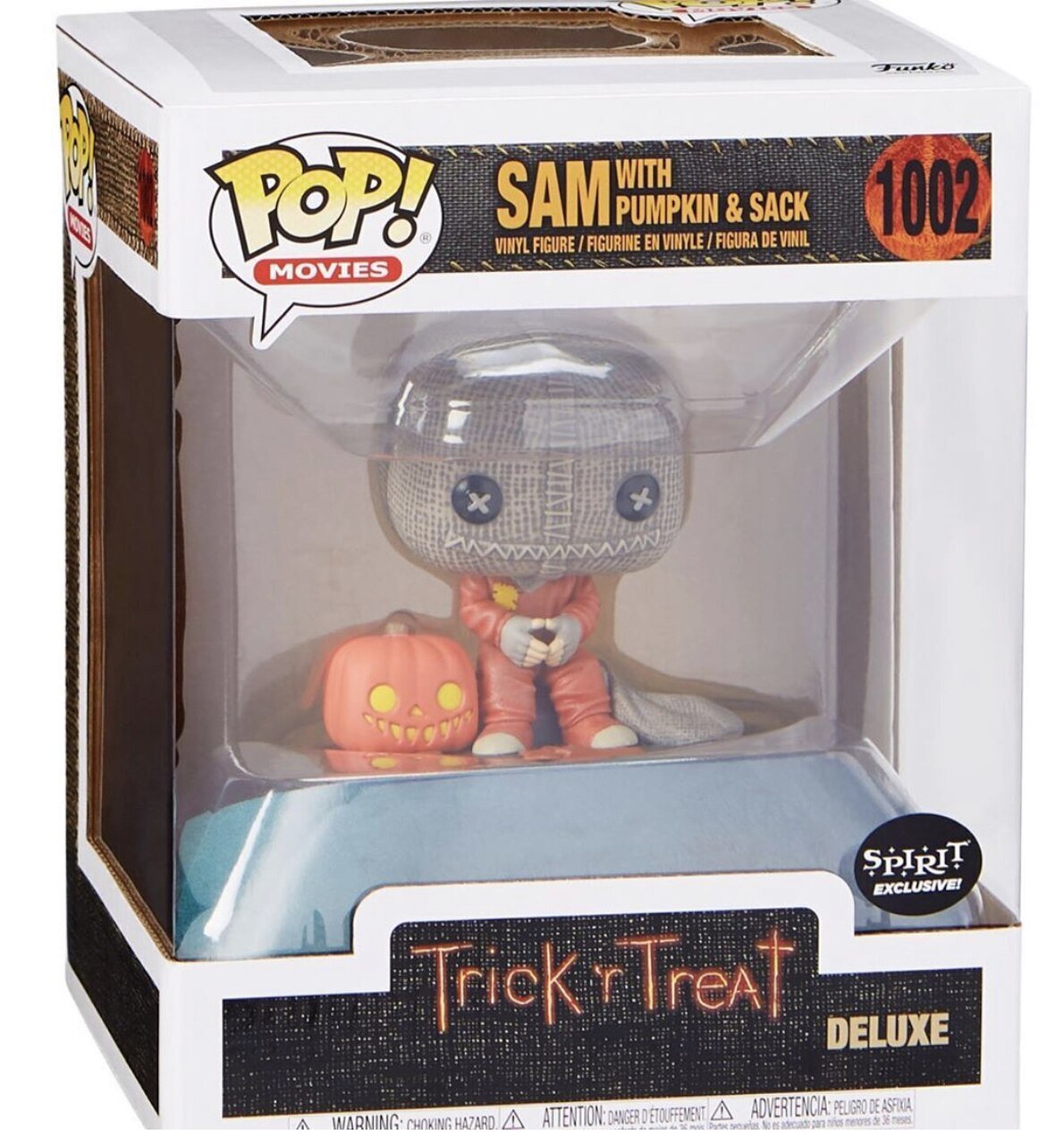 1002 Trick or Treat : Sam with Pumpkin & Sack (Exclusive)