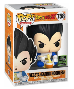 *DAMAGED* 758 Dragon Ball Z: Vegeta (Eating Noodles) 2020 Spring Convention