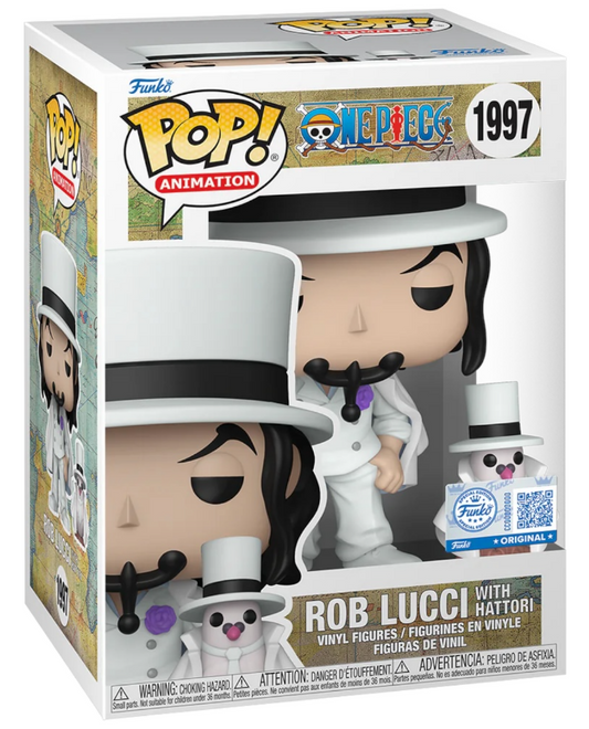 1997 One Piece: Rob Lucci with Hattori