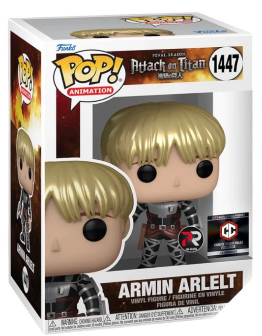 1447 Attack on Titan: Armin Arlelt Pre-Release Exclusive