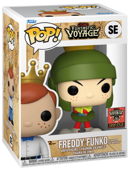 SE Funtastic Voyage: Freddy Funko as Marvin the Martian