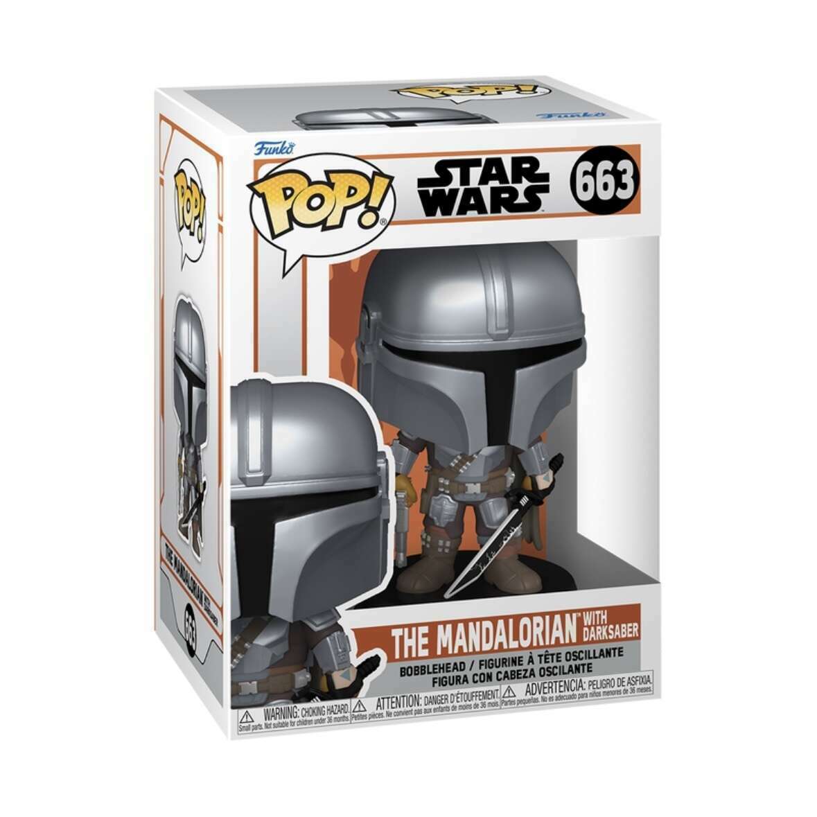 *NOT MINT* 663 Star Wars : The Mandalorian with Darksaber