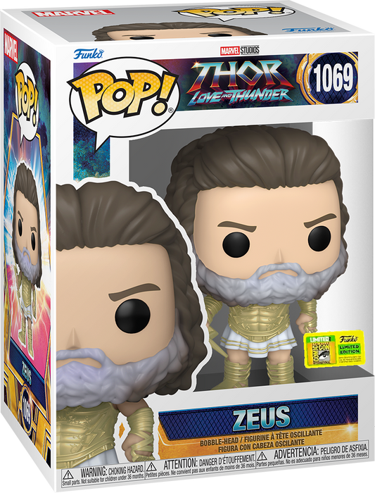 *NOT MINT* 1069 Thor Love and Thunder : Zeus (San Diego Comic Con Limited Exclusive)
