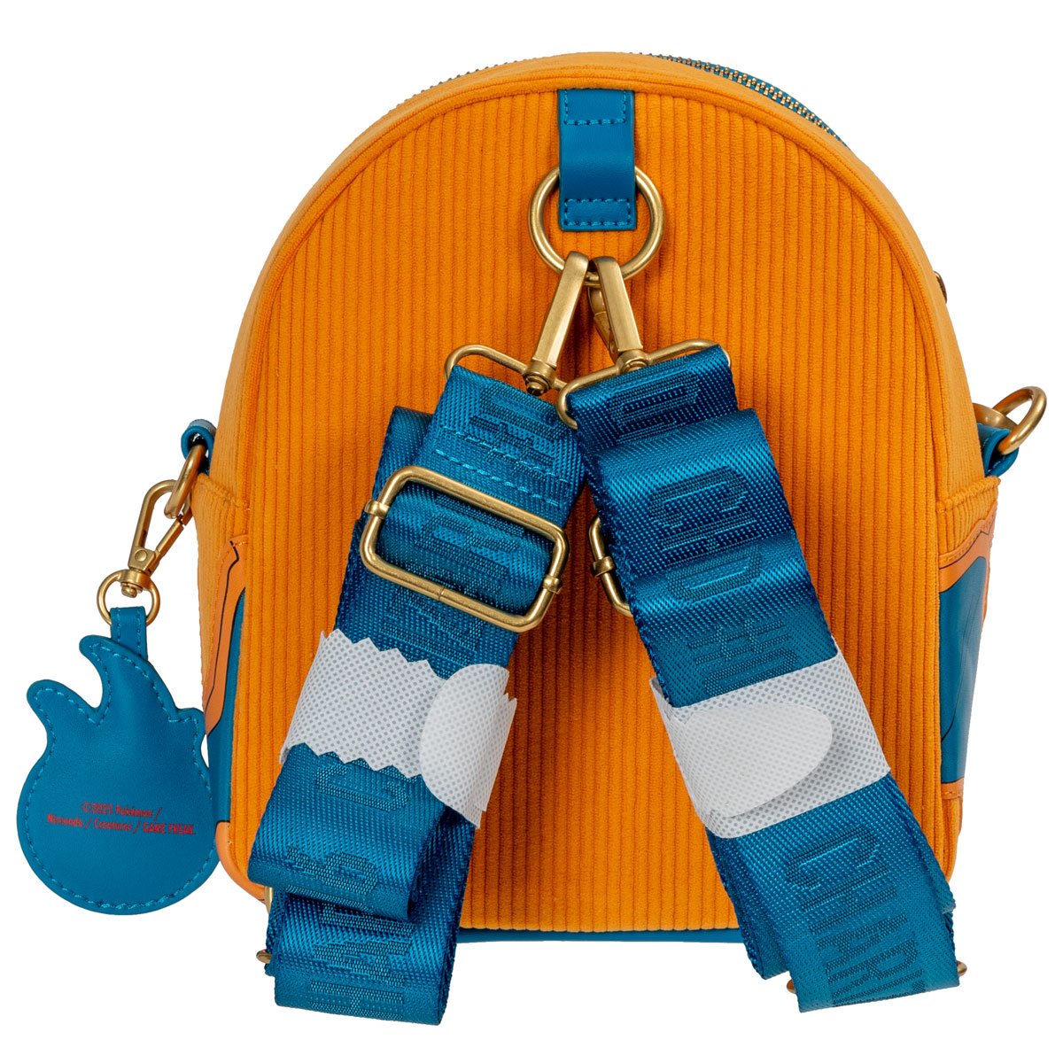 Pokemon Charizard Corduroy Convertible Mini-Backpack - Entertainment Earth Exclusive
