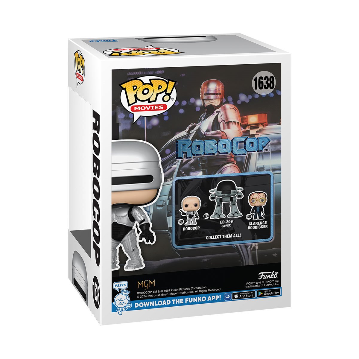 1638 RoboCop : RoboCop (Metallic) (Entertainment Earth Exclusive)