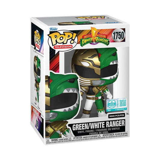 1750 Mighty Morphin' Power Rangers Green/White Ranger - Entertainment Earth Exclusive