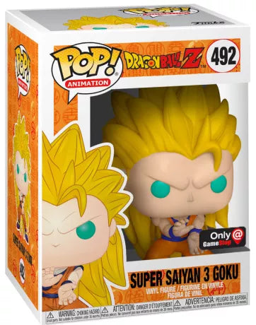 *NON-MINT* 492 Dragonball Z: Super Saiyan 3 Goku Exclusive