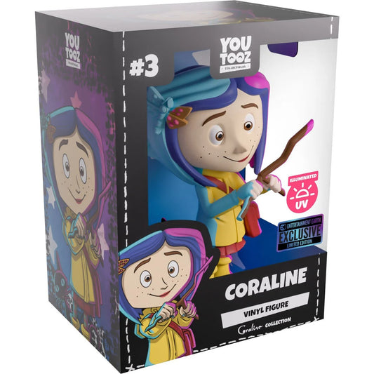 3 Coraline and the Cat Illuminated Variant - Entertainment Earth Exclusive