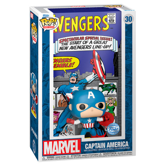 *DAMAGED* 30 Marvel Comic Book: Captain America (Exclusive)