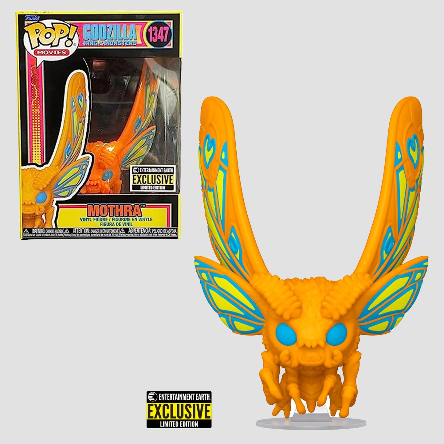 1347 Godzilla: Mothra Black Light (Entertainment Earth Exclusive)