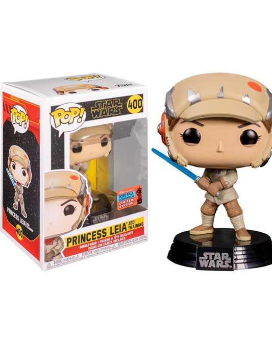 *NON-MINT* 400 Star Wars: Princess Leia Jedi Training (Fall Convention LE Shared Sticker)