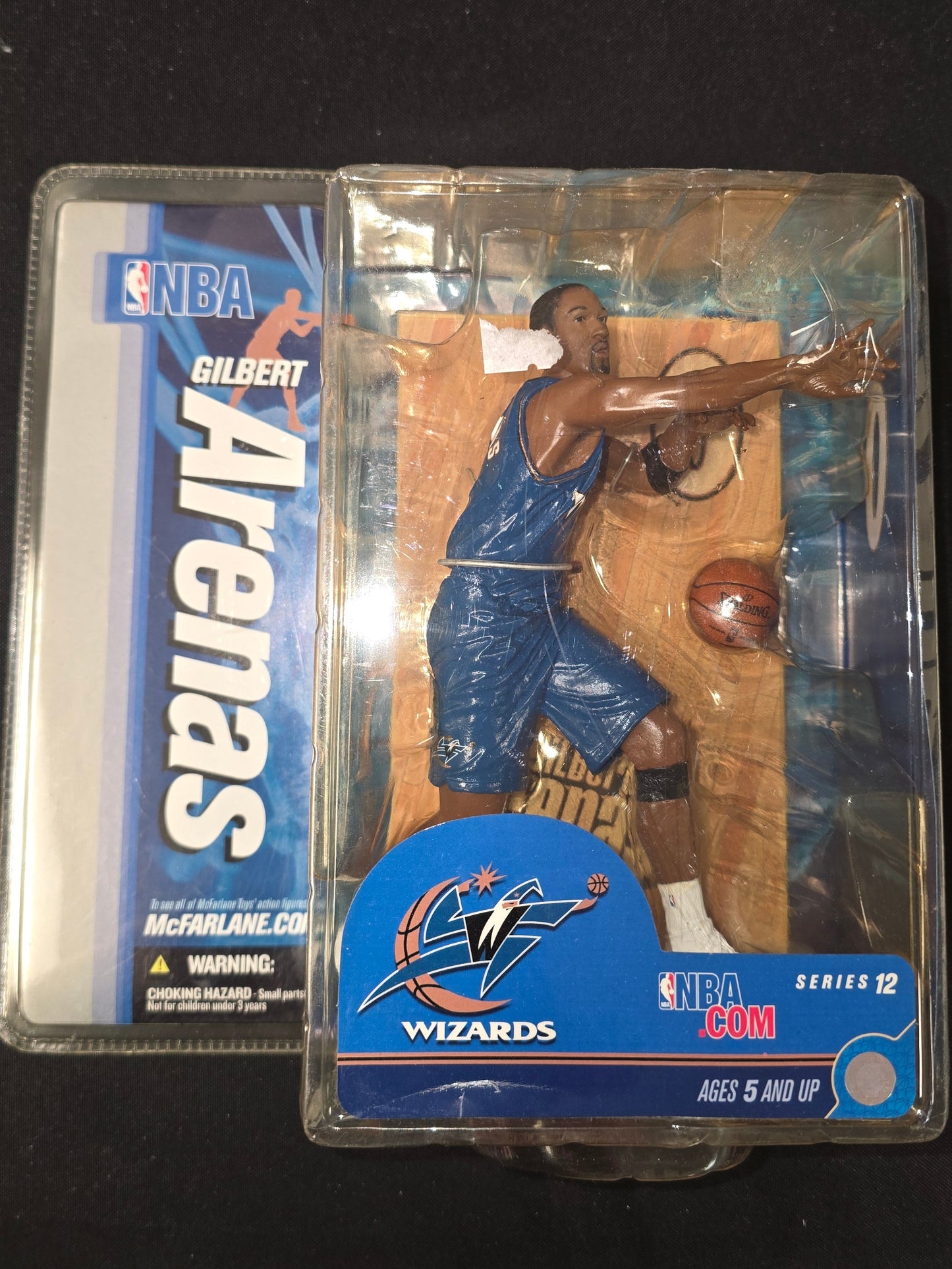 MCFARLANE NBA Series 12 GILBERT ARENAS Washington Wizards ACTION FIGURE (2007)