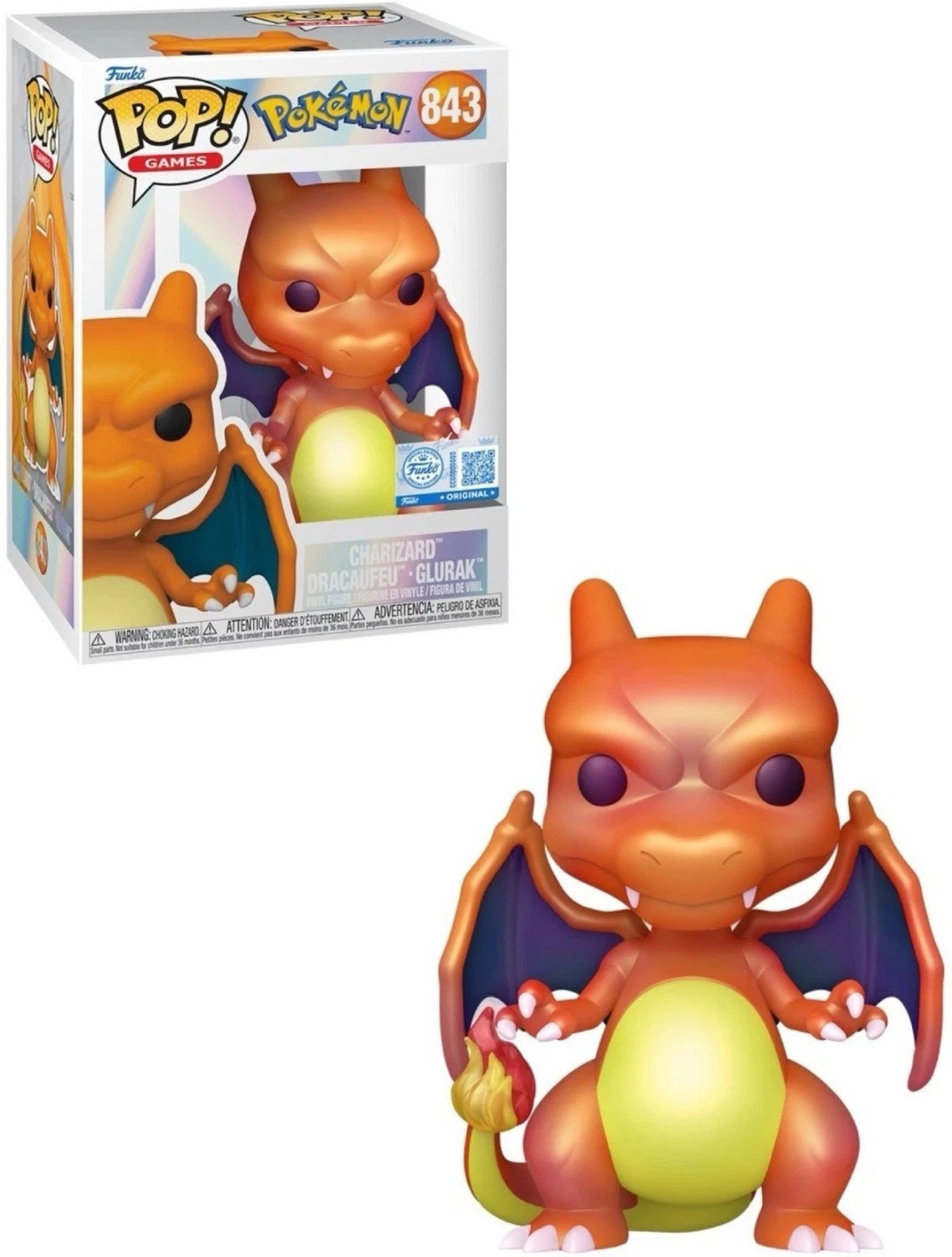 843 Pokémon: Charizard Pearlescent Exclusive
