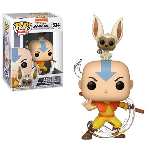 534 Avatar The Last Airbender: Aang with Momo