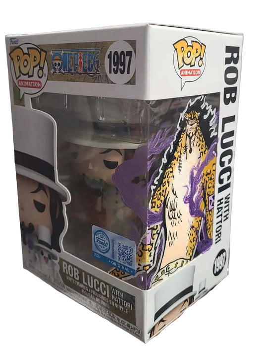 *CUSTOM ART* 1997 One Piece: Rob Lucci with Hattori
