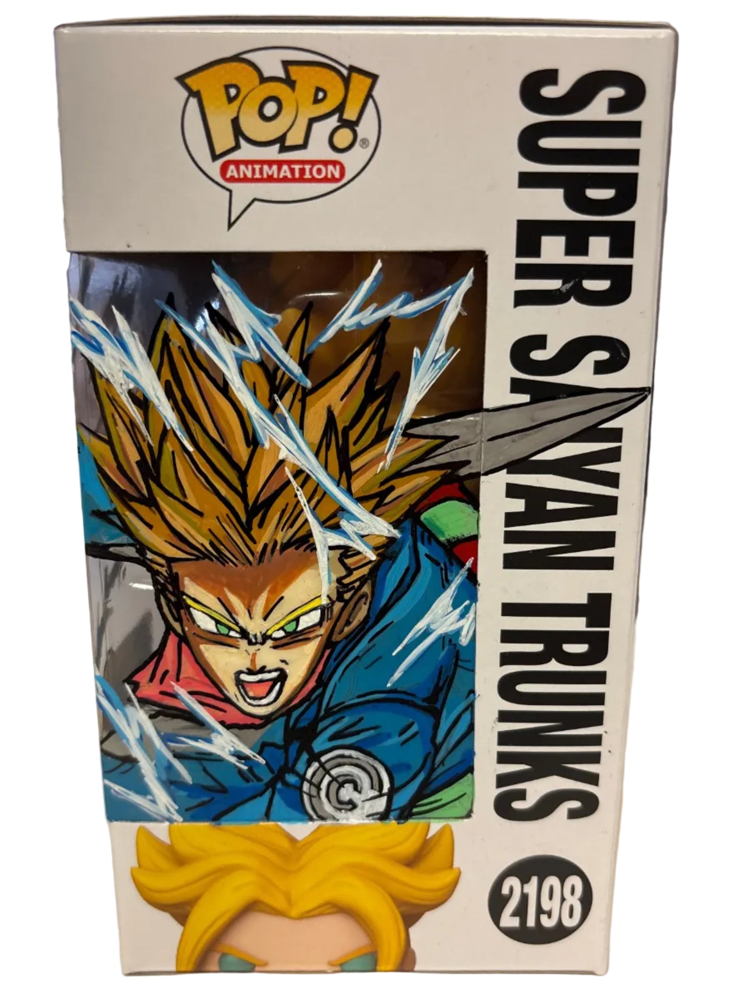 *Custom Art* 2198 Dragon Ball: Super Saiyan Trunks Exclusive (Common Only)