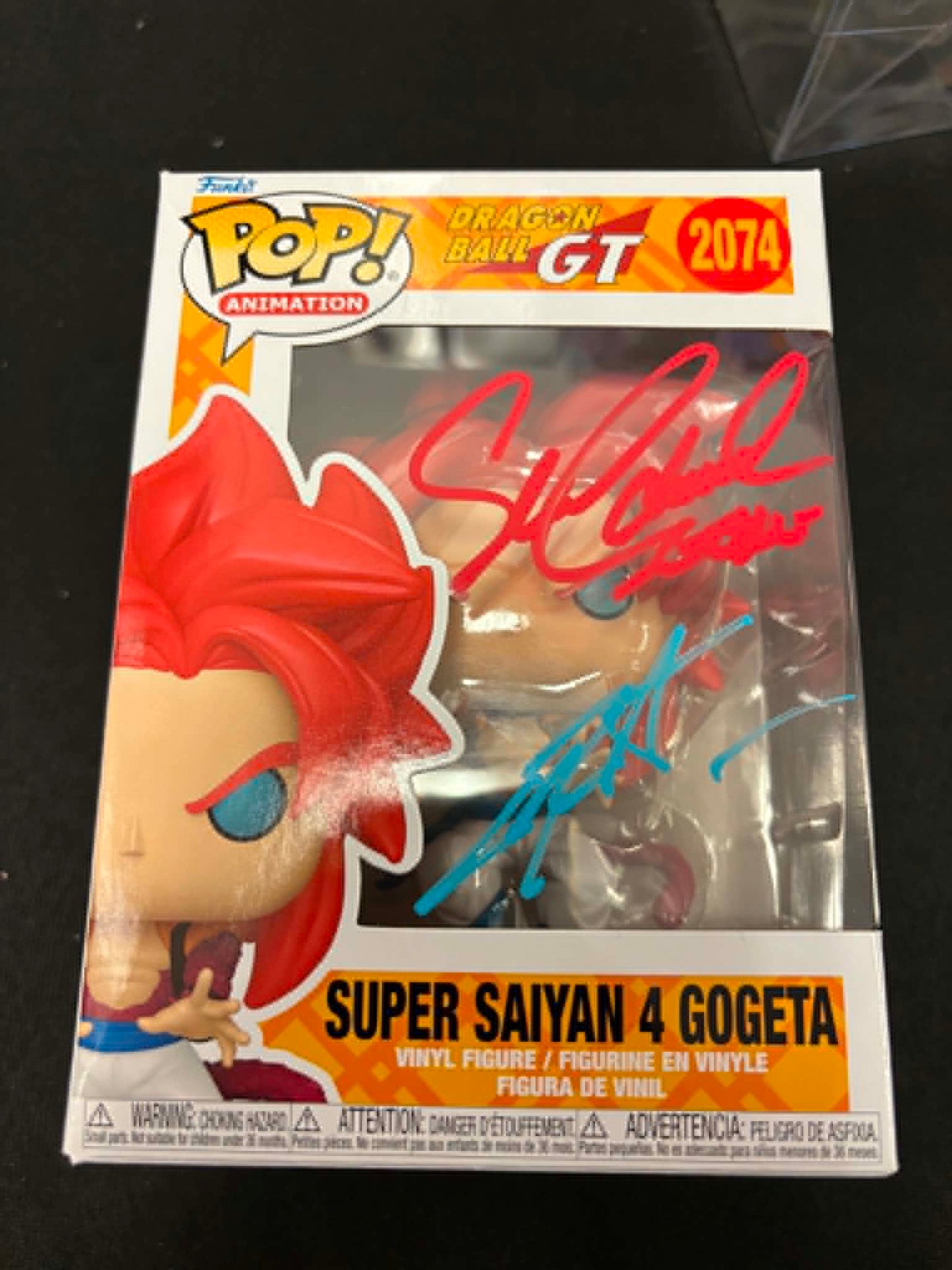 2074 Dragon Ball GT: Super Saiyan 4 Gogeta Common Signed Sean Schemmel/Christopher Sabat