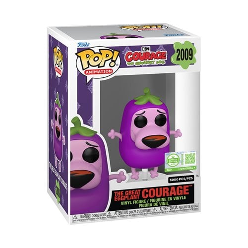 2009 Courage the Cowardly Dog: The Great Eggplant Courage - Entertainment Earth Exclusive