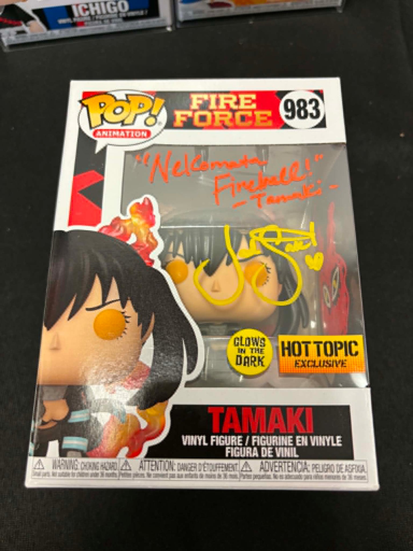 983 Fire Force: Tamaki GITD Signed by Jad Saxton
