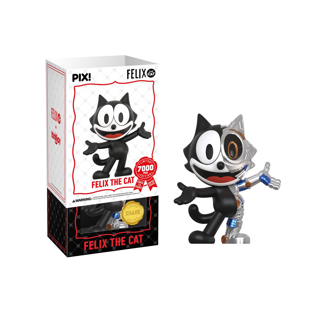 Thrilljoy PIX: Felix The Cat Smiling 7000LE