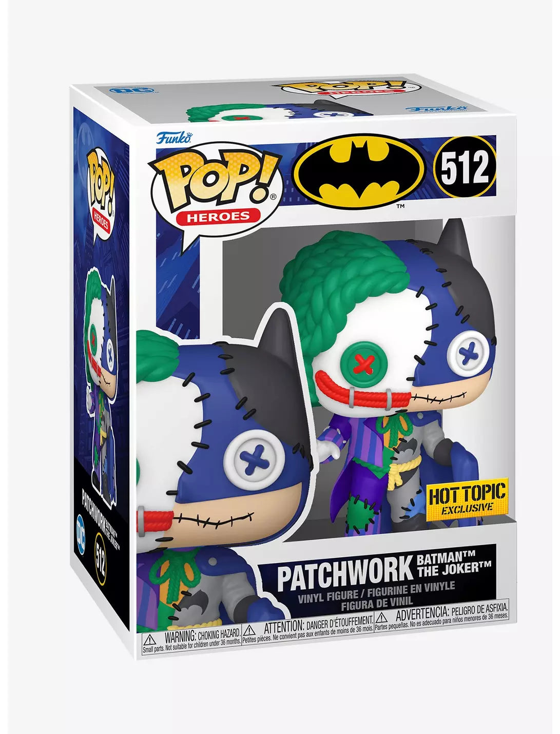 512 Batman: Patchwork Batman the Joker Exclusive