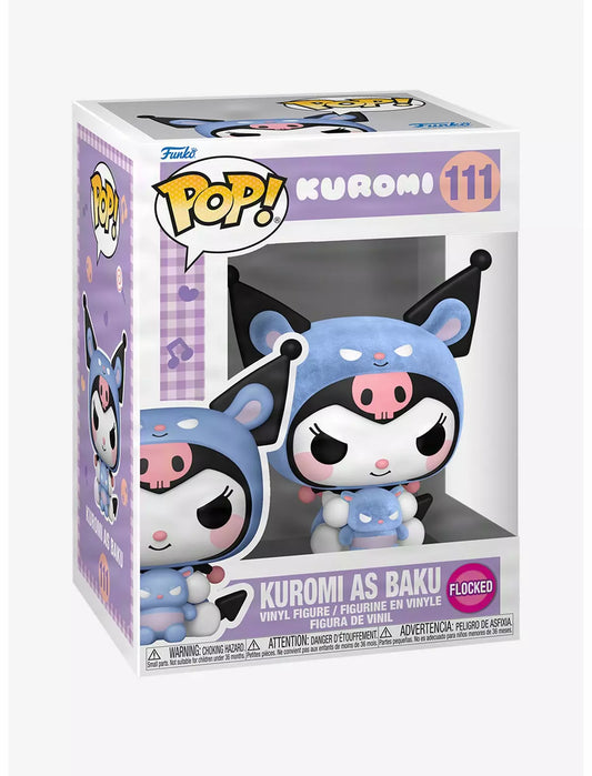 111 Kuromi: Kuromi As Baku Flocked Exclusive