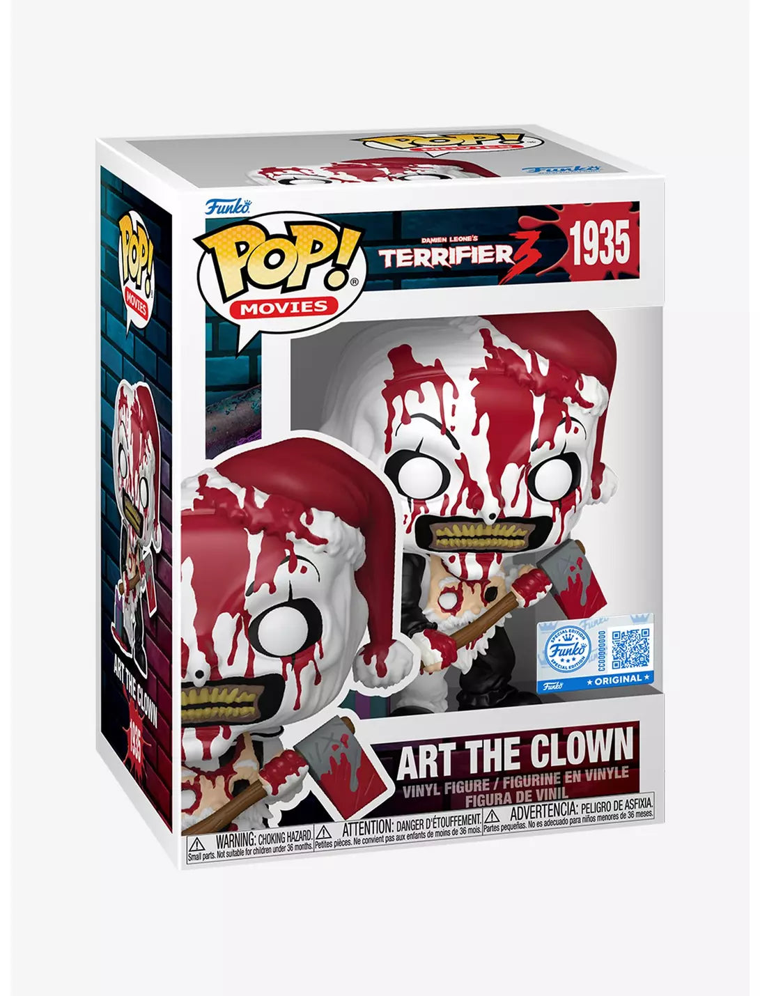 1935 Terrifier 3 Movies: Art The Clown Exclusive