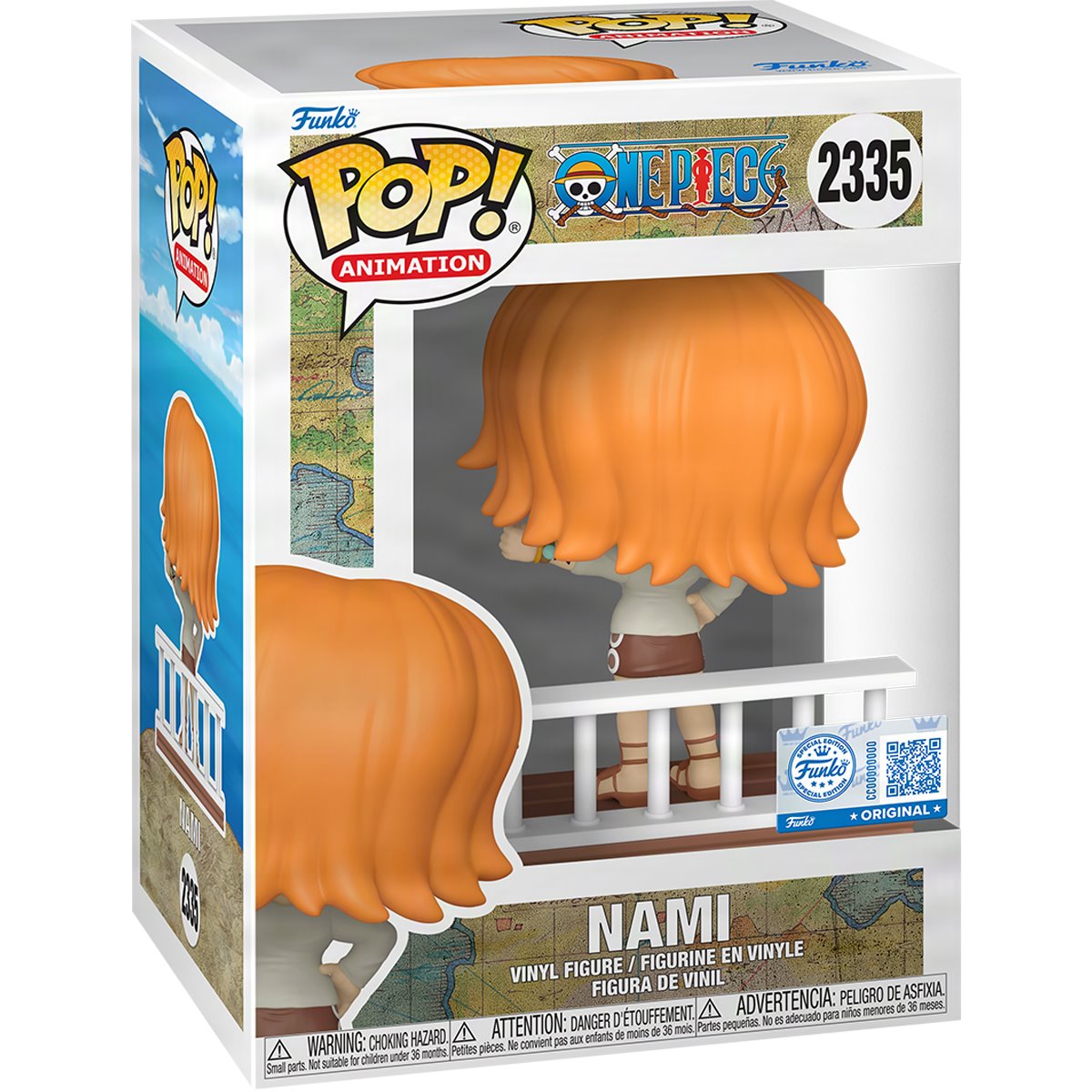 2335 One Piece: Straw Hat Pirates Nami - Entertainment Earth Exclusive
