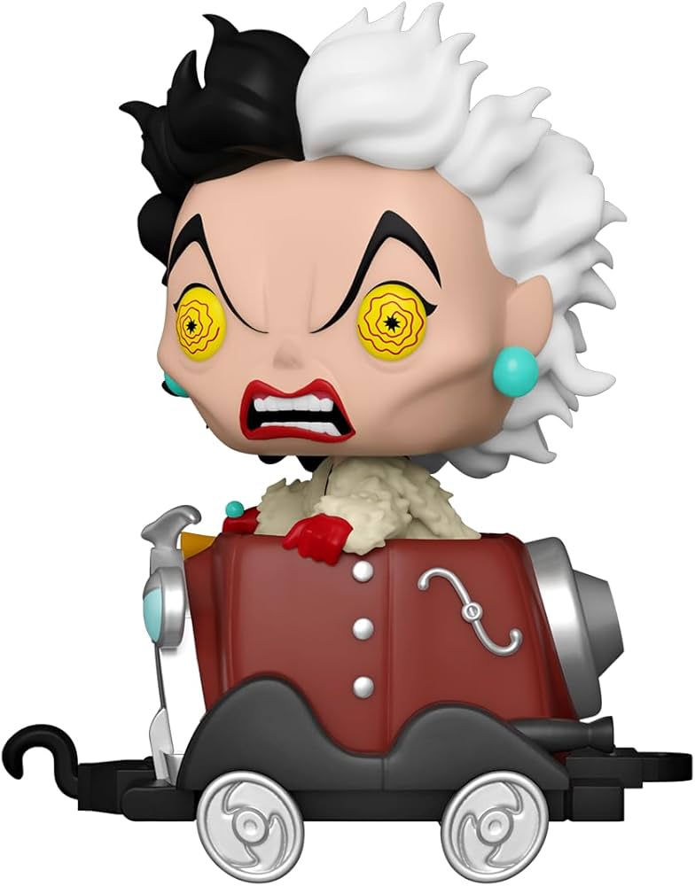 15 Disney Villains : Cruella De Veil in Cart (Funko Exclusive)