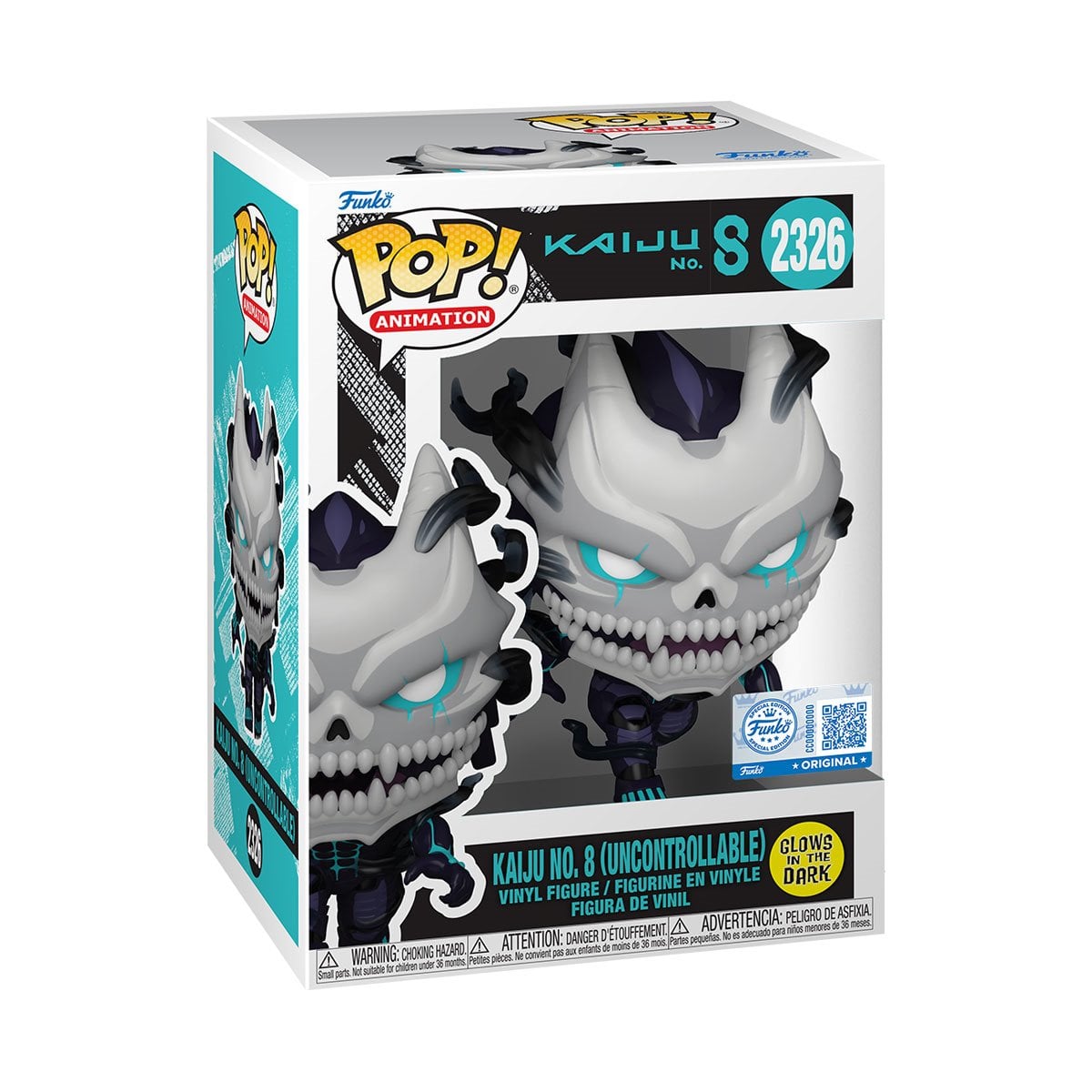 2326 Kaiju No. 8: Kaiju No. 8 (Uncontrollable) Glow-in-the-Dark - Exclusive