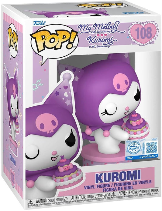 108 My Melody 50th Anniversary Kuromi 20th Anniversary: Kuromi Exclusive